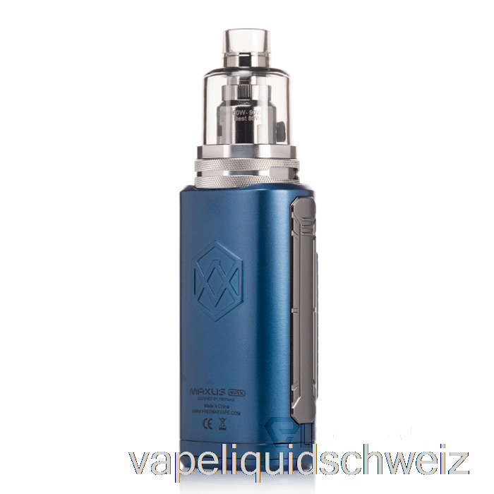 Freemax Maxus Max 168w Starterkit Blue Vape Schweiz
